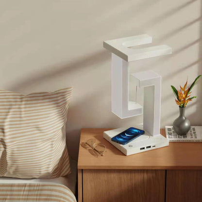 Smartphone Wireless Charging Suspension Table Lamp Balance