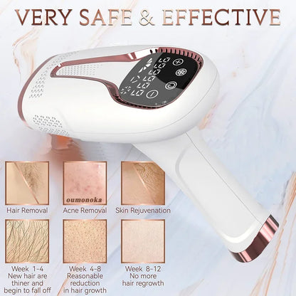 Effortlessly achieve smooth skin with Hair Removal Home Use Devices, designed for effective and safe results.