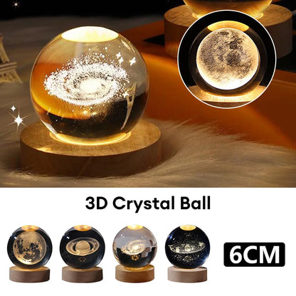 USB Luminous Crystal Ball Nightlight