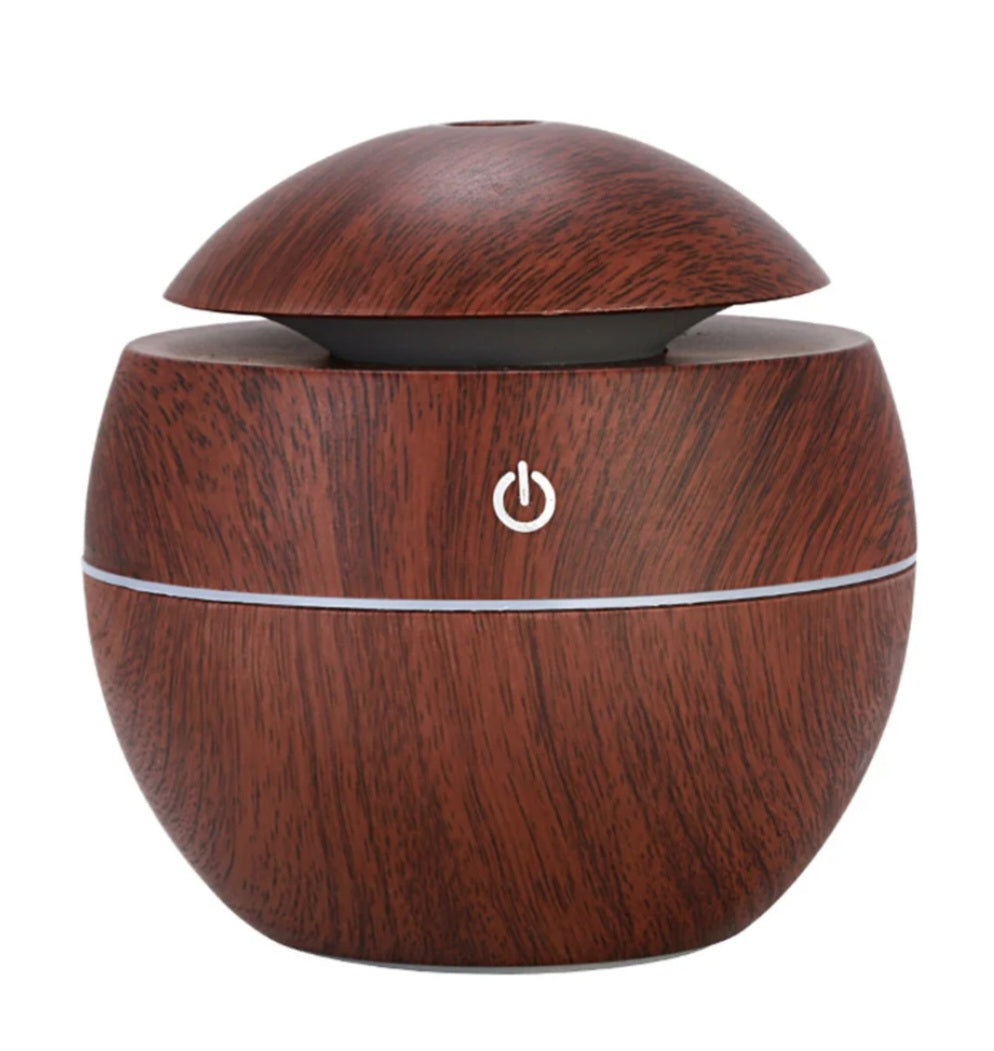 Humidifier Electric Air Aroma Diffuser Wood Ultrasonic