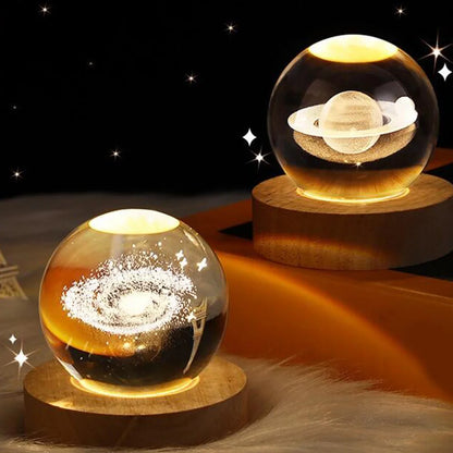 USB Luminous Crystal Ball Nightlight