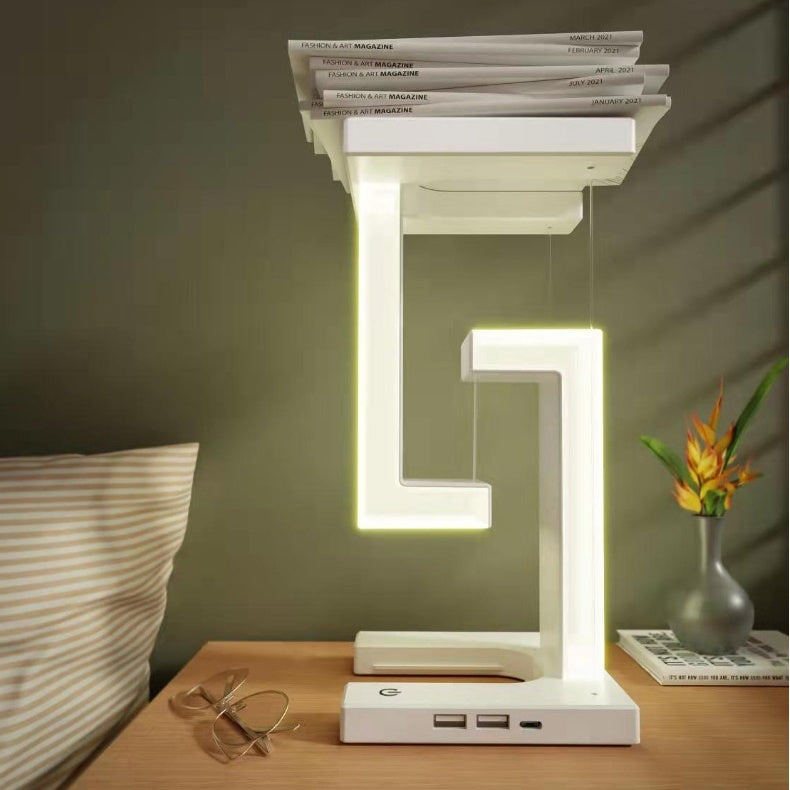 Smartphone Wireless Charging Suspension Table Lamp Balance