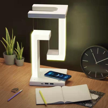 Smartphone Wireless Charging Suspension Table Lamp Balance